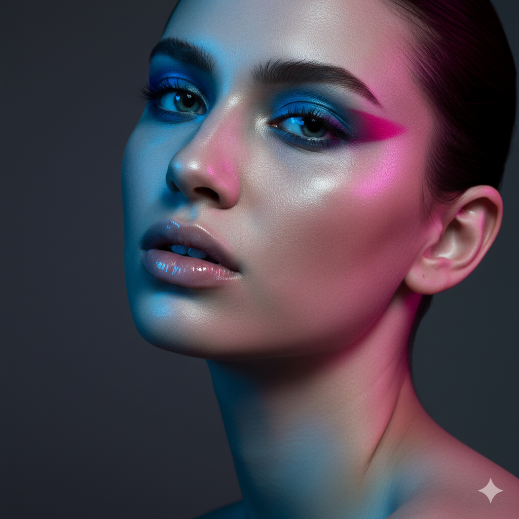 Fashion editorial models portfolio cover — VNandhini Model Coordinator