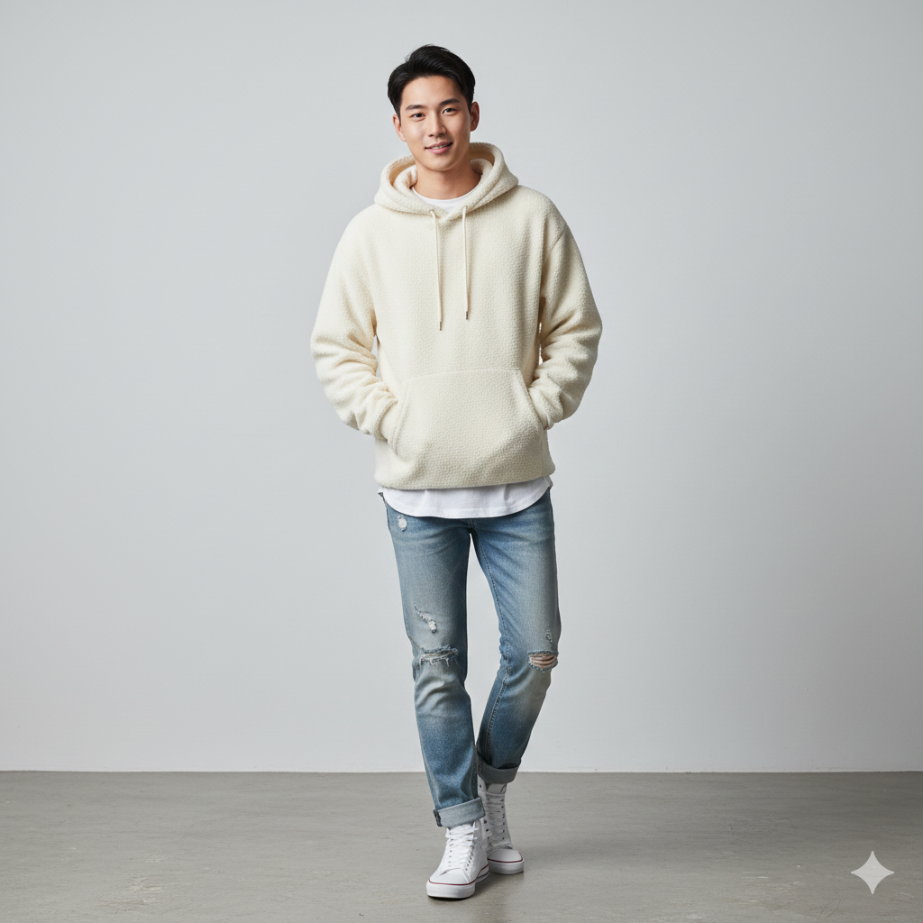 Male model portfolio cover — VNandhini Model Coordinator