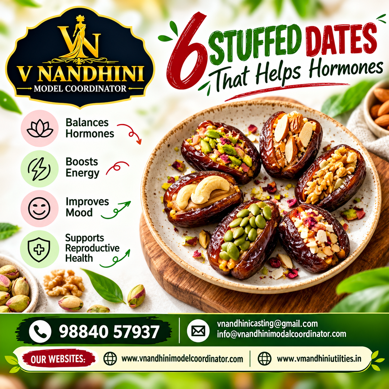 V Nandhini Model Coordinator Teenage Girls Model Recruitment Chennai